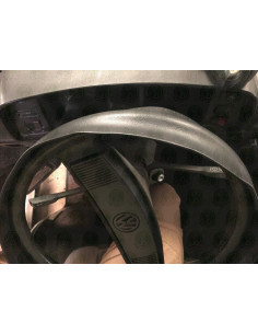 Genuine Leather Steering wheel cover for T2 Bay & T3 Bus Diameter 42cm 2