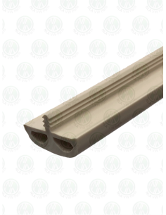 VW T2 Rubber Edge Trim in Westfalia White - Thick T Profile as Original (per metre) 2