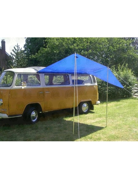 Campervan Blue Sun Canopy