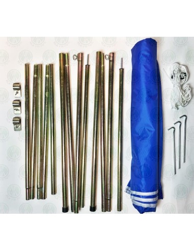 Campervan Blue Sun Canopy