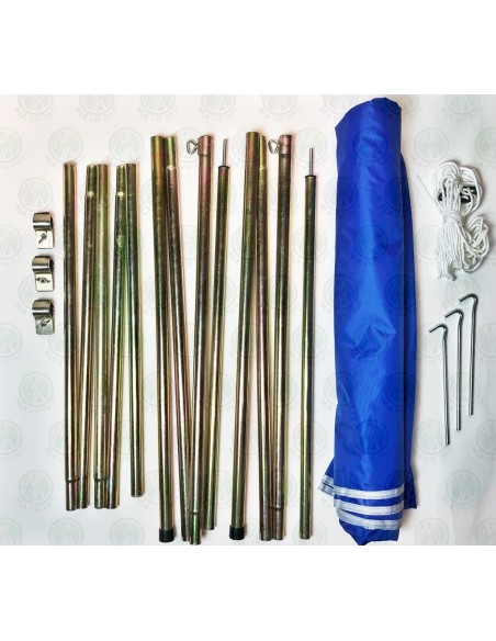 Campervan Blue Sun Canopy