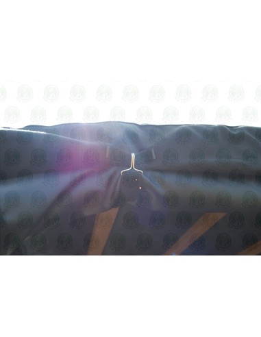 Heavy Duty Waterproof Black Cotton Pick Up Canvas Cover Flush to Cabin Height for Bay Window Single Cab