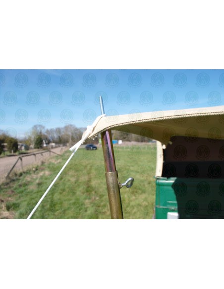Heavy Duty Waterproof Cotton Side Sun Canopy fits Original Pick Up Canvas on VW T2 Splits Crew/Double Cab