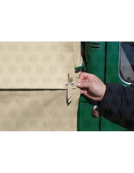 Heavy Duty Waterproof Black Cotton Side Sun Canopy fits Original Pick Up Canvas on VW T2 Splits Crew/Double Cab Heavy Duty Waterproof Black Cotton Side Sun Canopy fits Original Pick Up Canvas on VW T2 Splits Crew/Double Cab