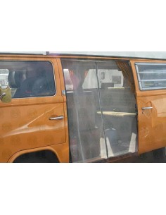 Sliding Door Mosquito Net for RHD VW T2 Bay in Brown