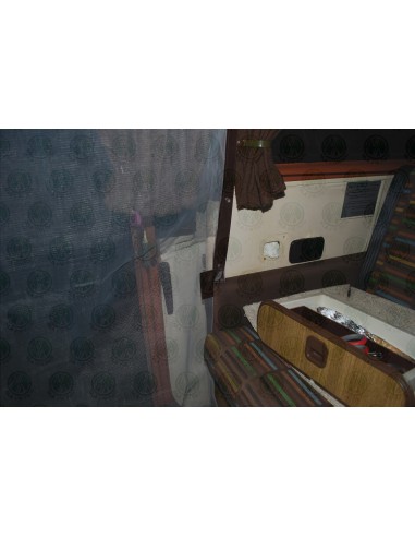 VW T25 LHD Sliding Door Mosquito Net with Middle Zip in Grey