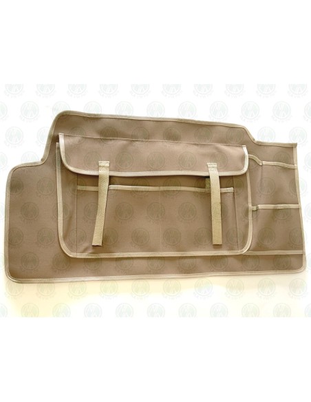 Land Rover Series 2, 2a and 3 Front Cab Door Pockets Sand (Pair)