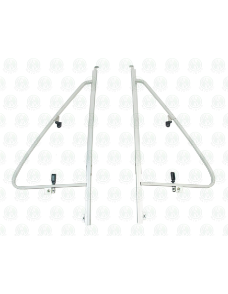 T25 Opening Quarter Lights Full Kit with Glass, Catches & S/S Hinges