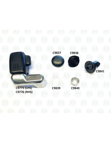 T25 Opening Quarter Lights Full Kit with Glass, Catches & S/S Hinges
