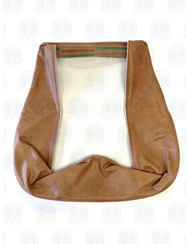 VW Westfalia T25 Front Seat Bottom Cover in Gazelle EP Light Brown