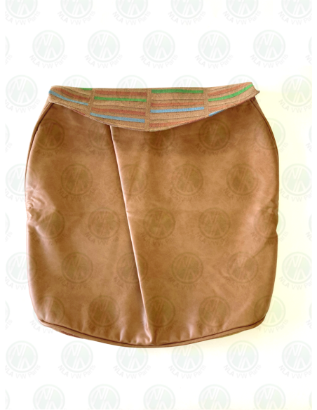 VW Westfalia T25 Front Seat Backrest Cover in Gazelle EP Light Brown