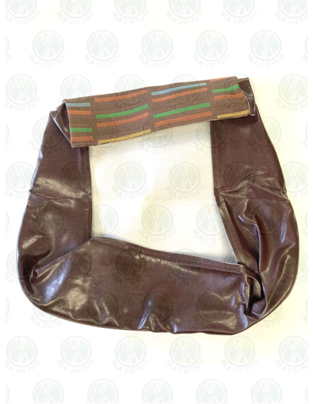 VW Westfalia T25 Front Seat Bottom Cover in Van Dyck EN Dark Brown