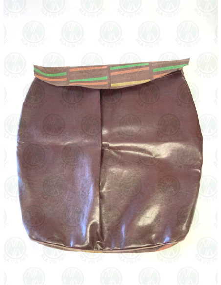 VW Westfalia T25 Front Seat Backrest Cover in Van Dyck EN Dark Brown