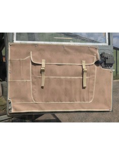 Land Rover Series 2, 2a & 3 Back Door Pocket Tan (Single)