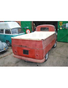Tan canvas Tonneau Cover for Single Cab Split Pick Up 2