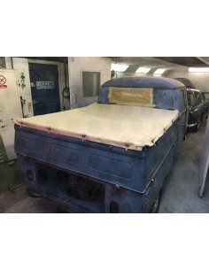 Tan Canvas Tonneau Cover for Crew/Double Cab Split Pick Up
