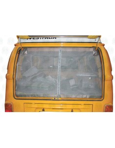 Tailgate Mosquito Net for VW T2 Bay with Middle Zip in Grey