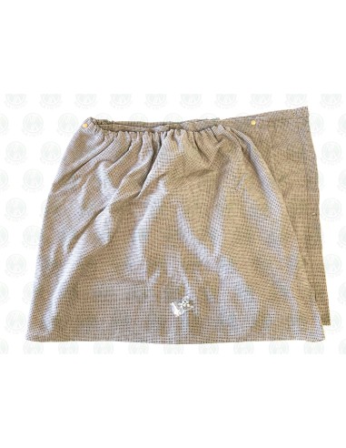 Westfalia Joker Curtain Brown with Blue Lines Front Curtain