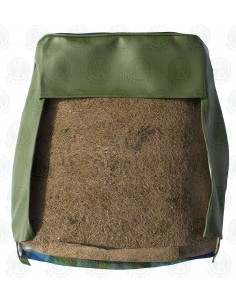 Westfalia Late Bay Open Back Seat Cover in Blue Plaid 1975 - 1979 2