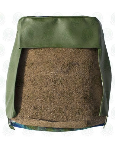 Westfalia Late Bay Open Back Seat Cover in Blue Plaid 1975 - 1979