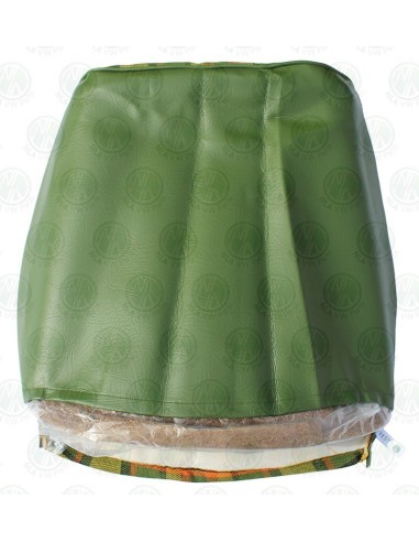 Westfalia Late Bay Full Back Seat Cover in Yellow Plaid 1975 - 1979