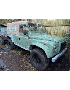 2-Door Land Rover Defender 110" Sand Canvas (5 Windows)