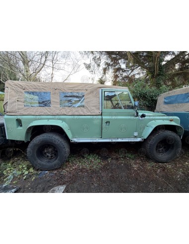 2-Door Land Rover Defender 110" Sand Canvas (5 Windows)