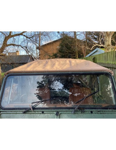 2-Door Land Rover Defender 110" Sand Canvas (5 Windows)