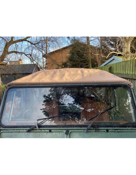 2-Door Land Rover Defender 110" Sand Canvas (5 Windows)