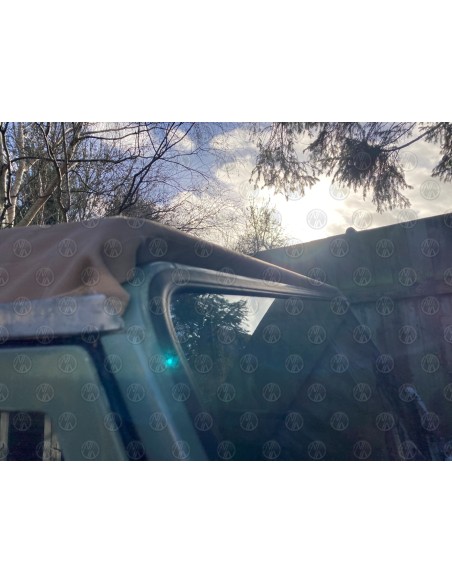 2-Door Land Rover Defender 110" Sand Canvas (5 Windows)