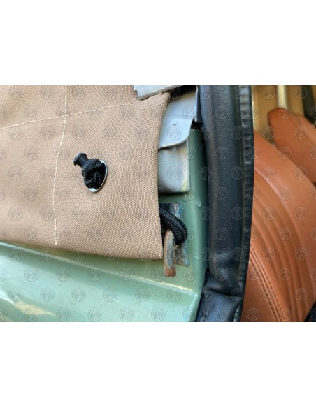 2-Door Land Rover Defender 110" Sand Canvas (5 Windows)