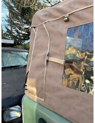 2-Door Land Rover Defender 110" Sand Canvas (5 Windows)