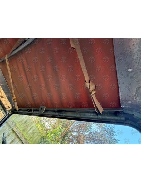 2-Door Land Rover Defender 110" Sand Canvas (5 Windows)