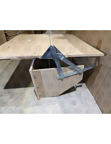 3/4-Width Rock & Roll Bed Wood Kit for VW T2 Bay