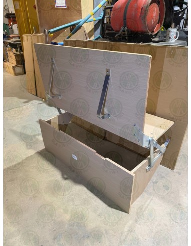 3/4-Width Rock & Roll Bed Wood Kit for VW T2 Bay