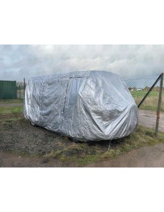 Water-Resistant Silver Van Cover 2