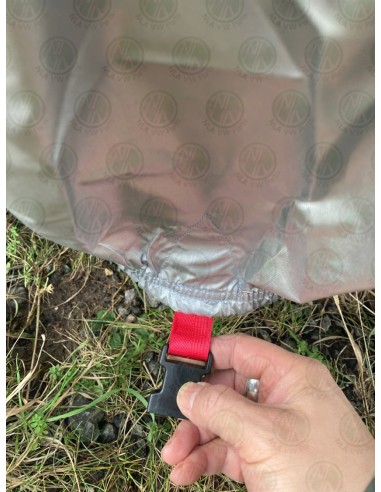 Water-Resistant Silver Van Cover