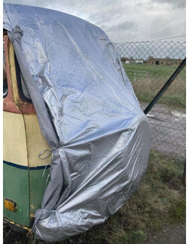 Water-Resistant Silver Van Cover