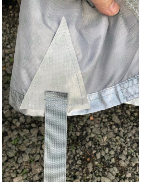 Water-Resistant Silver Van Cover