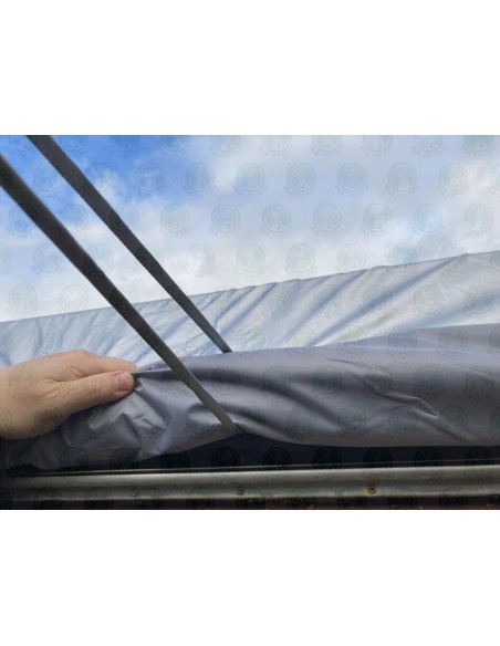 Water-Resistant Silver Van Cover