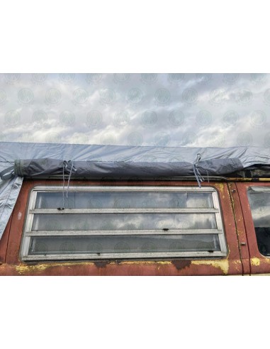 Water-Resistant Silver Van Cover