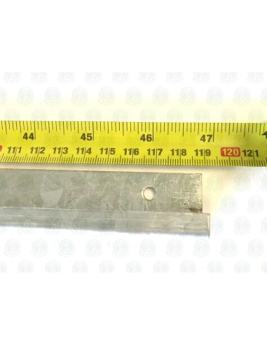 Westfalia 3/4 width Rock and Roll Bed Front Panel Top Metal U Rail