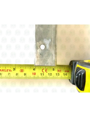 Westfalia 3/4 width Rock and Roll Bed Front Panel Top Metal U Rail