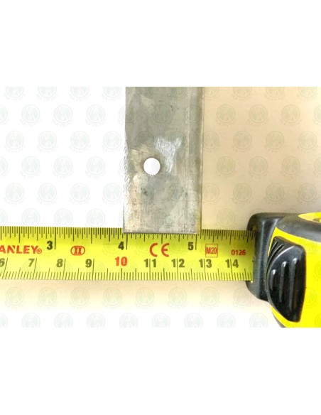 Westfalia 3/4 width Rock and Roll Bed Front Panel Top Metal U Rail