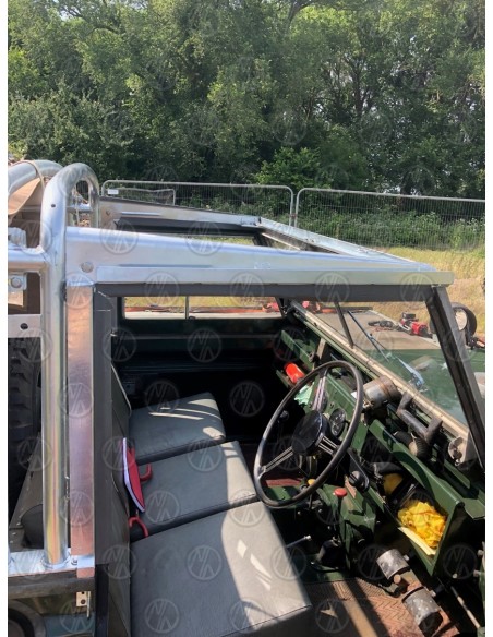 Land Rover Series 2, 2a and 3 Cab Gutter Capping Panels (Pair)