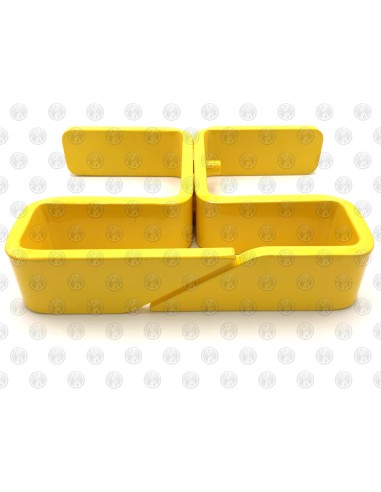 Yellow Pedal Lock for Land Rover Series 2, 2a & 3 (190mm x 45mm)