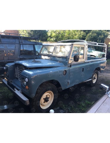 Land Rover Series 2, 2a & 3 109" Heavy Duty Hoops (with Cab Rails)