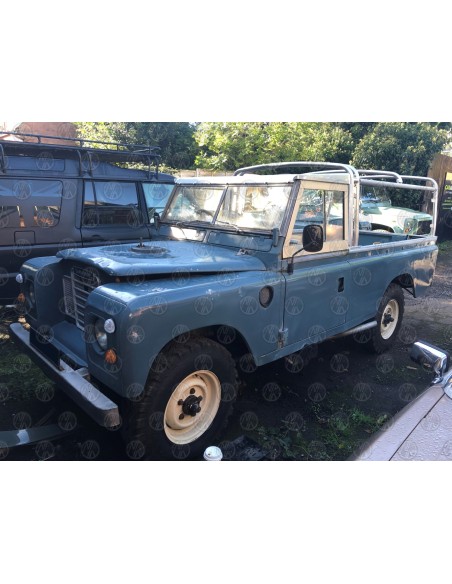 Land Rover Series 2, 2a & 3 109" Heavy Duty Hoops (with Cab Rails)
