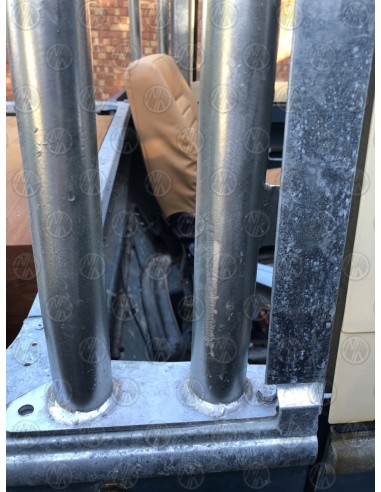 Land Rover Series 2, 2a & 3 109" Heavy Duty Hoops (with Cab Rails)