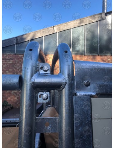 Land Rover Series 2, 2a & 3 109" Heavy Duty Hoops (with Cab Rails)